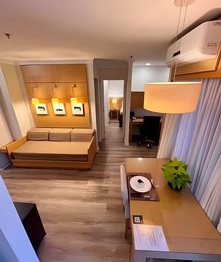 UNU 2001 Congonhas: Aeroporto, piscina, academia +