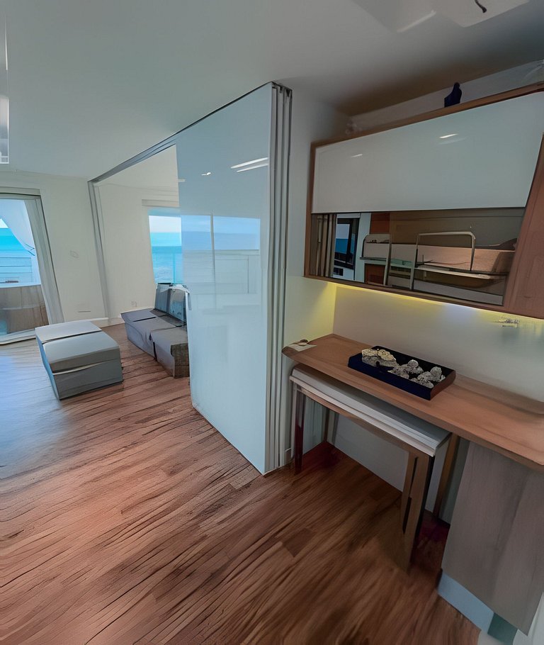 UNU 606 Armação: Frente/Vista Mar, Piscina, WiFi +