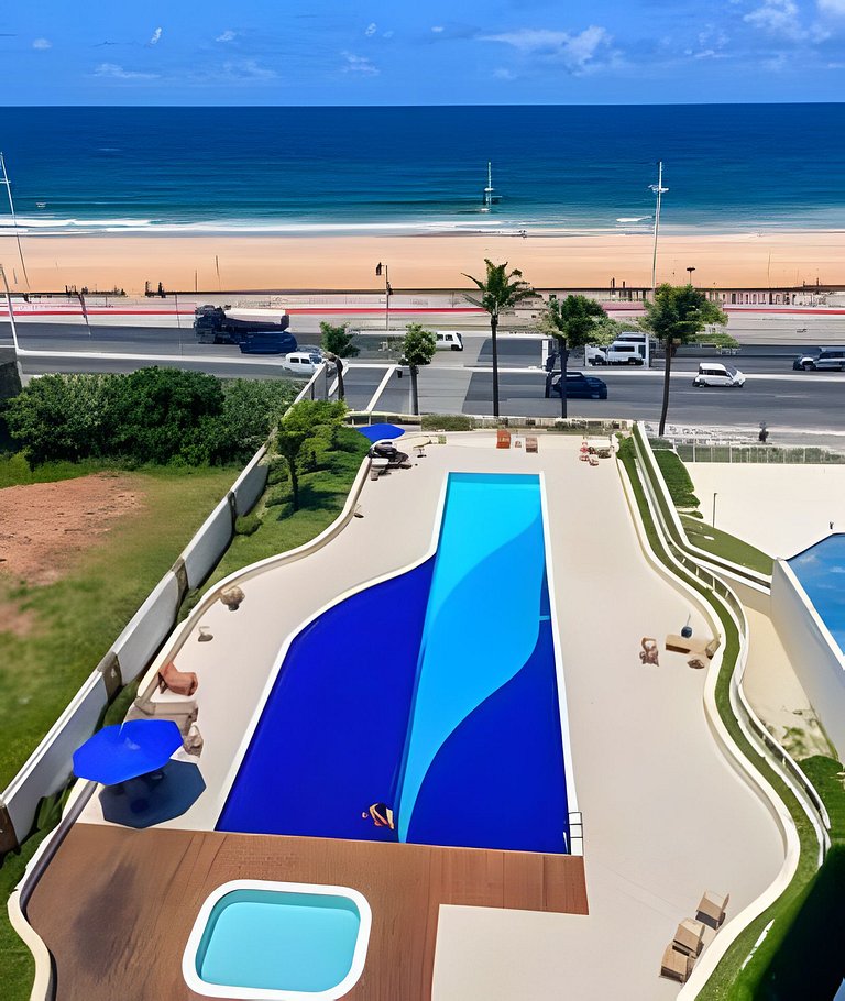 UNU 606 Armação: Frente/Vista Mar, Piscina, WiFi +