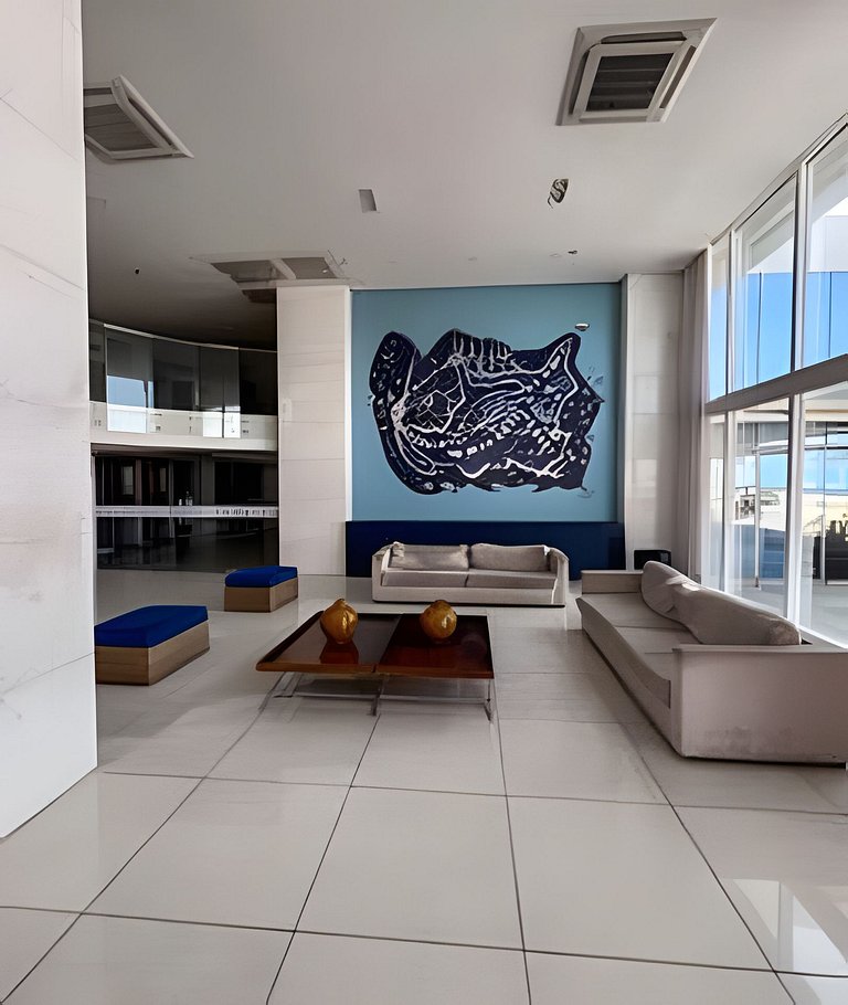 UNU 606 Armação: Frente/Vista Mar, Piscina, WiFi +