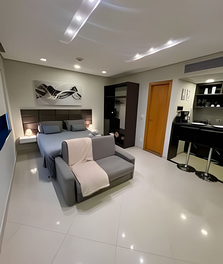 UNU 1503 Tatuapé: Wi-fi, camareira, piscina e+