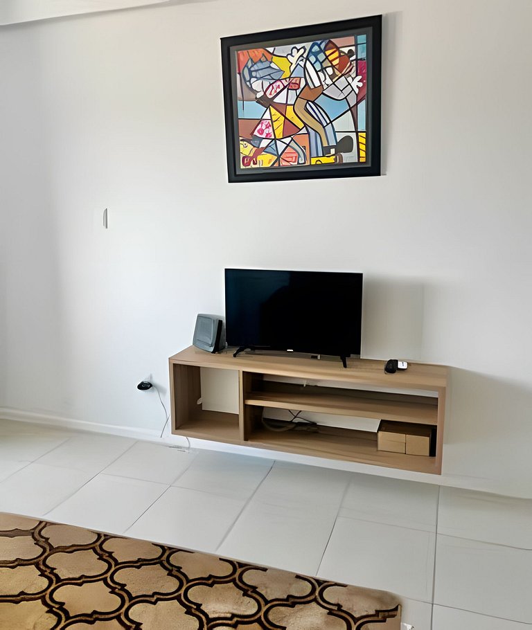 UNU Studio Armação; Frente/Vista mar, piscina e +