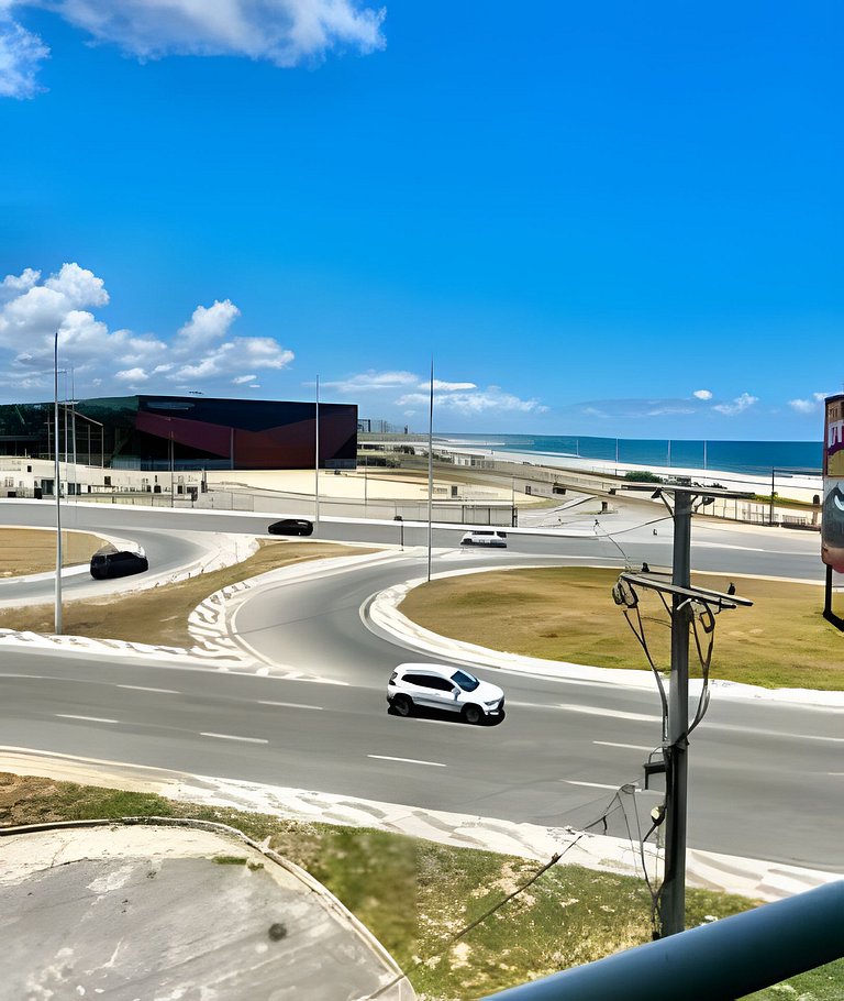UNU Studio Armação; Frente/Vista mar, piscina e +