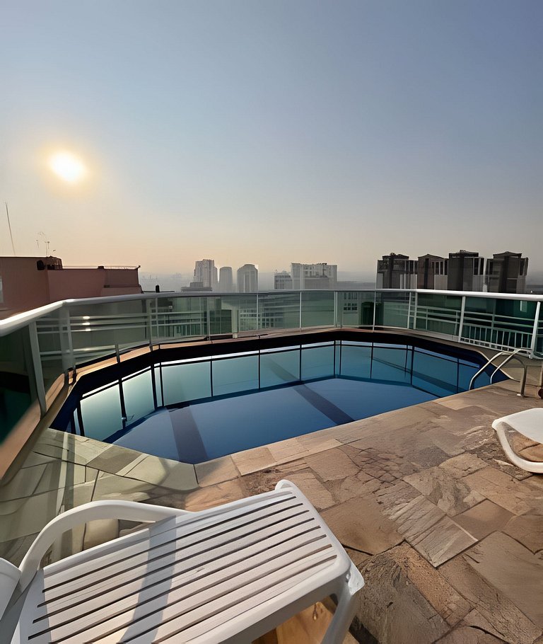 UNU 1006 Allianz: Piscina, Academia, Restaurante +