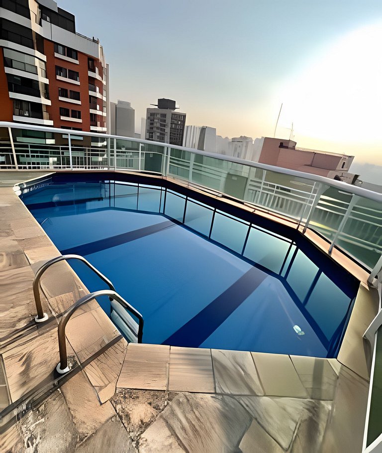UNU 1006 Allianz: Piscina, Academia, Restaurante +