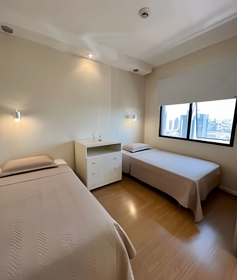 UNU 1503 Tatuapé: Wi-fi, camareira, piscina e+