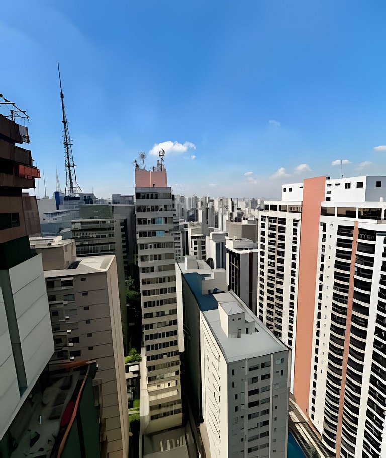 UNU 2510 Al. Santos - Jardins: Piscina, Academia +