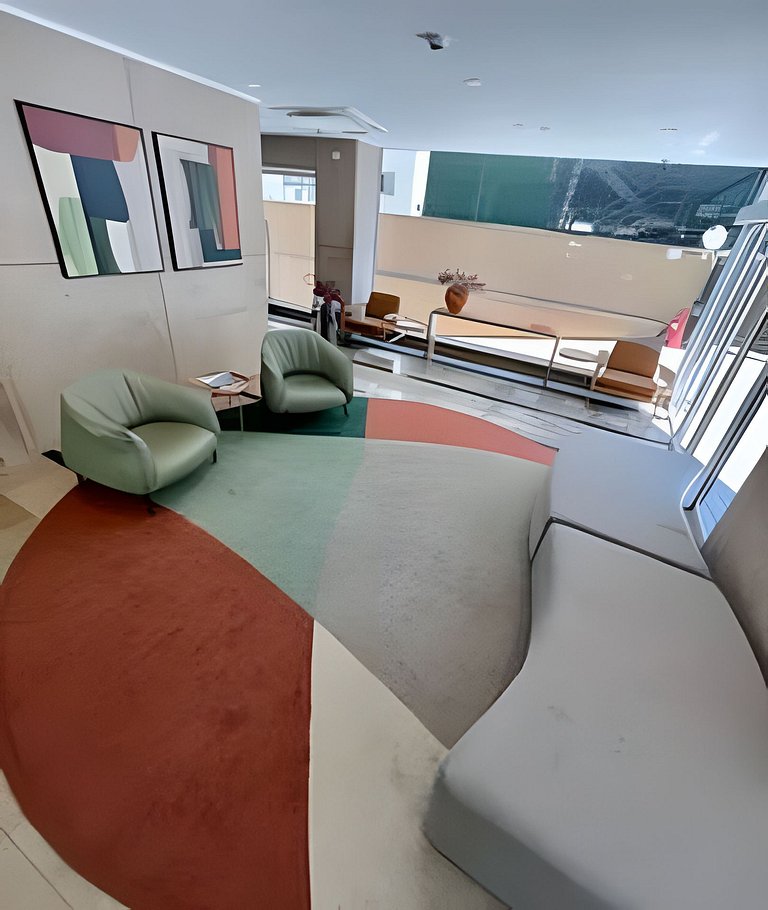 UNU 2510 Al. Santos - Jardins: Piscina, Academia +