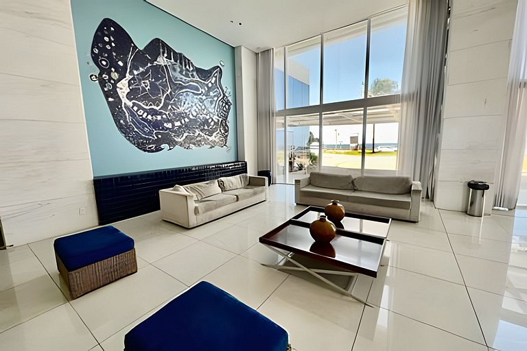 UNU 601 Armação: Frente/Vista Mar, Piscina, WiFi +