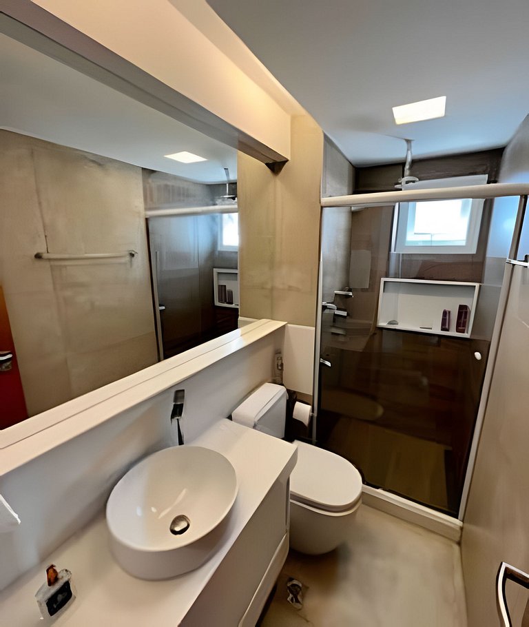 UNU 601 Armação: Frente/Vista Mar, Piscina, WiFi +