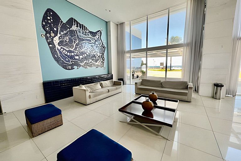 UNU 601 Armação: Frente/Vista Mar, Piscina, WiFi +