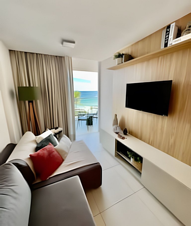 UNU 205 Barra: Frente/Vista Mar, Piscina, Wi-Fi e+
