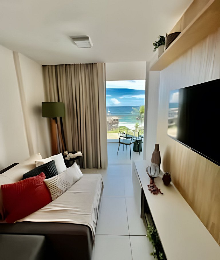 UNU 205 Barra: Frente/Vista Mar, Piscina, Wi-Fi e+