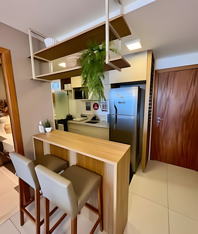 UNU 205 Barra: Frente/Vista Mar, Piscina, Wi-Fi e+