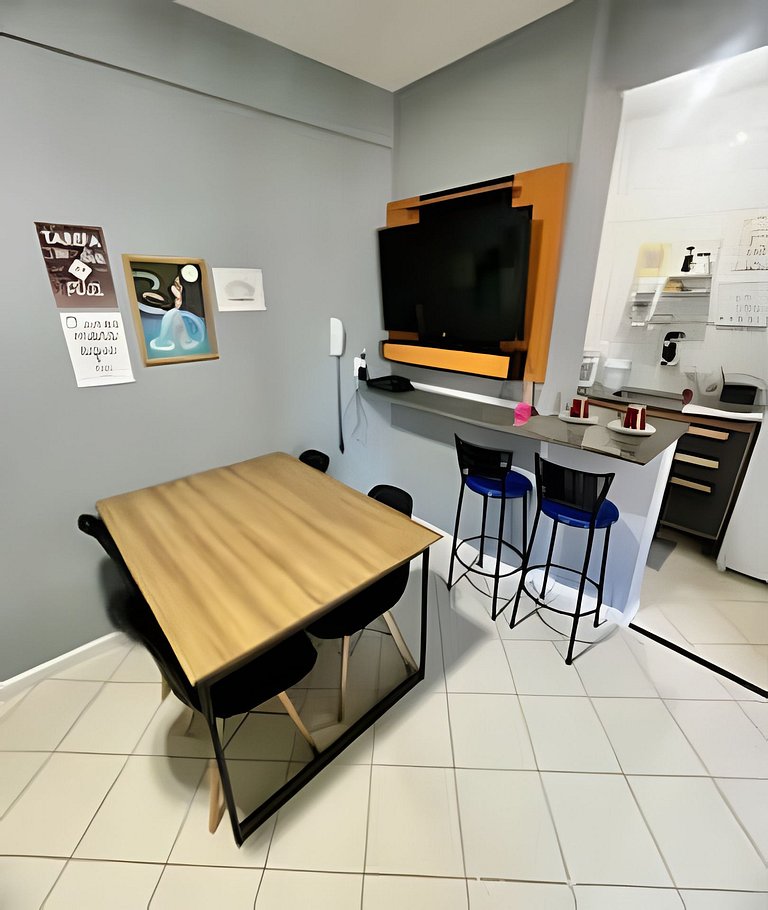 UNU ACM: Piscina, academia, sauna, garagem e +