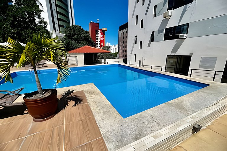 UNU ACM: Piscina, academia, sauna, garagem e +