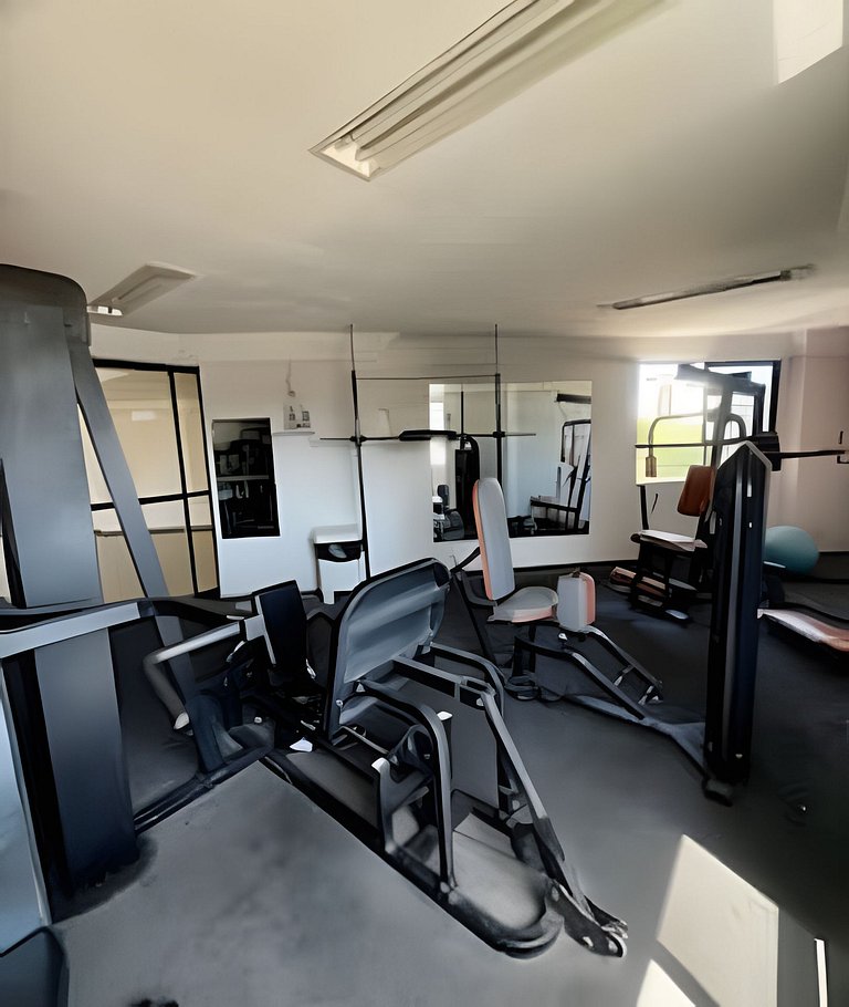 UNU ACM: Piscina, academia, sauna, garagem e +