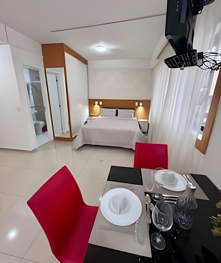 UNU Vila Mariana: Wi-Fi, piscina, academia,  e +