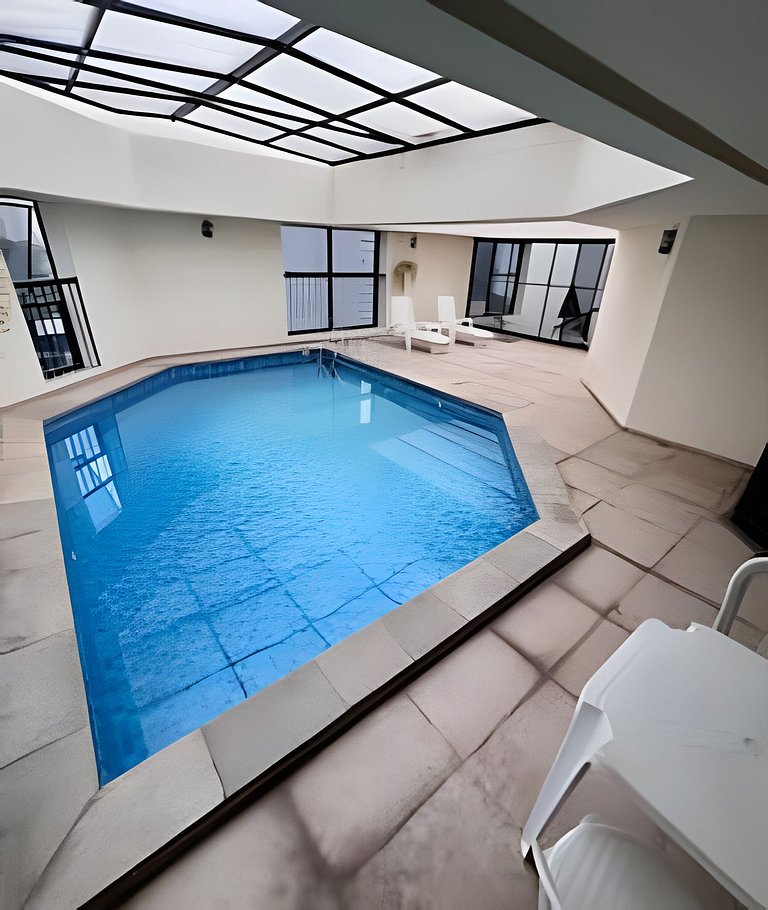 UNU Vila Mariana: Wi-Fi, piscina, academia,  e +