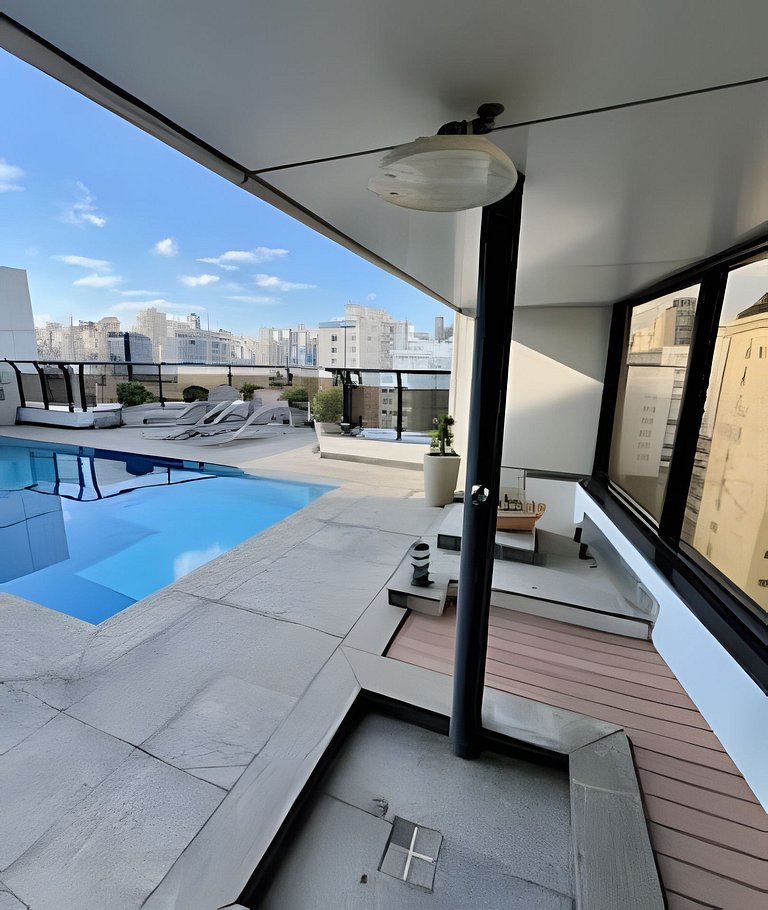 UNU 403 Al. Lorena - Jardins: Piscina, Academia, +