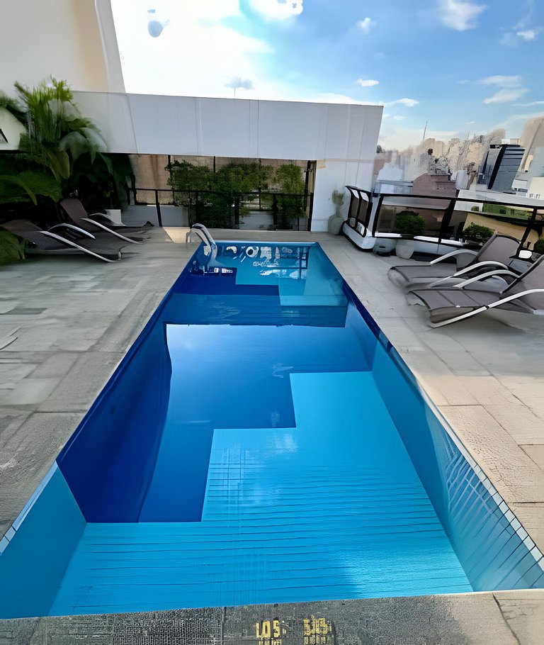UNU 403 Al. Lorena - Jardins: Piscina, Academia, +