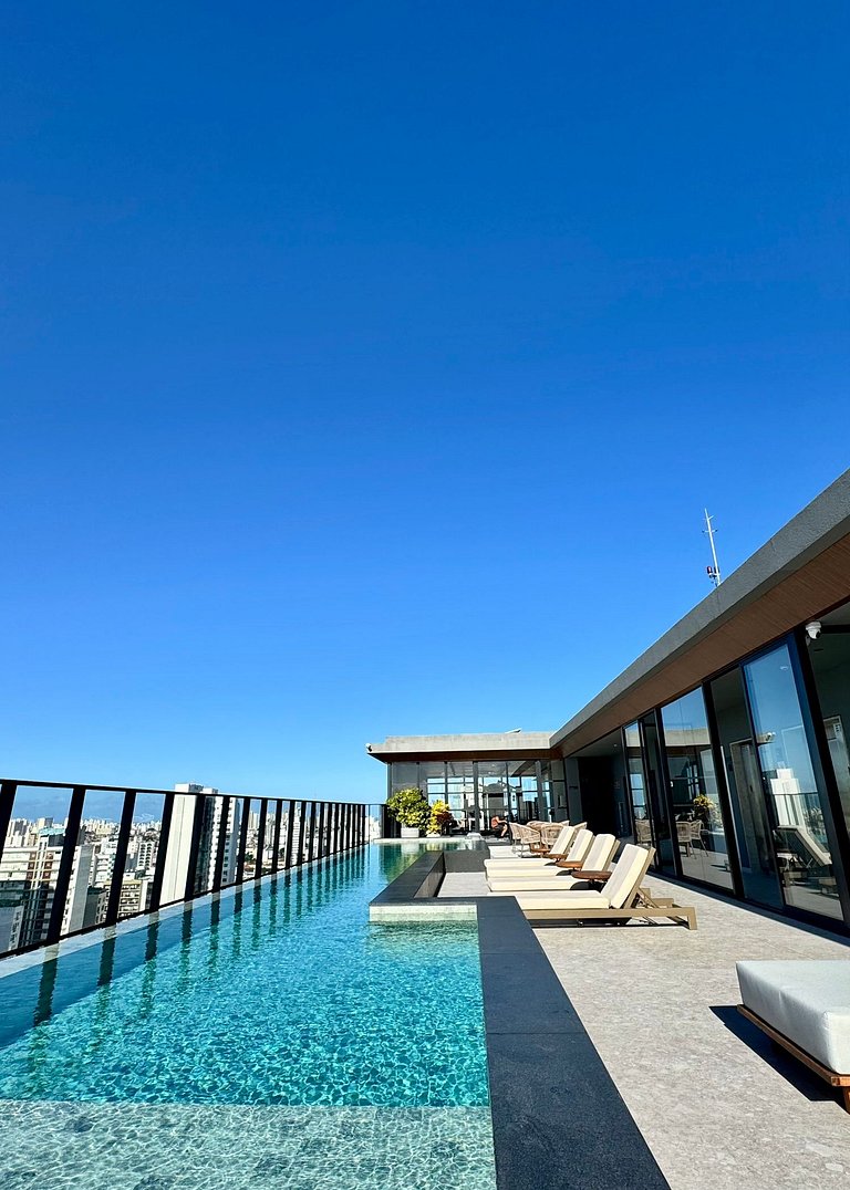 UNU 405 Loft Luxury Corredor da Vitória: piscina +