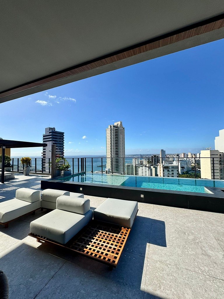UNU 405 Loft Luxury Corredor da Vitória: piscina +
