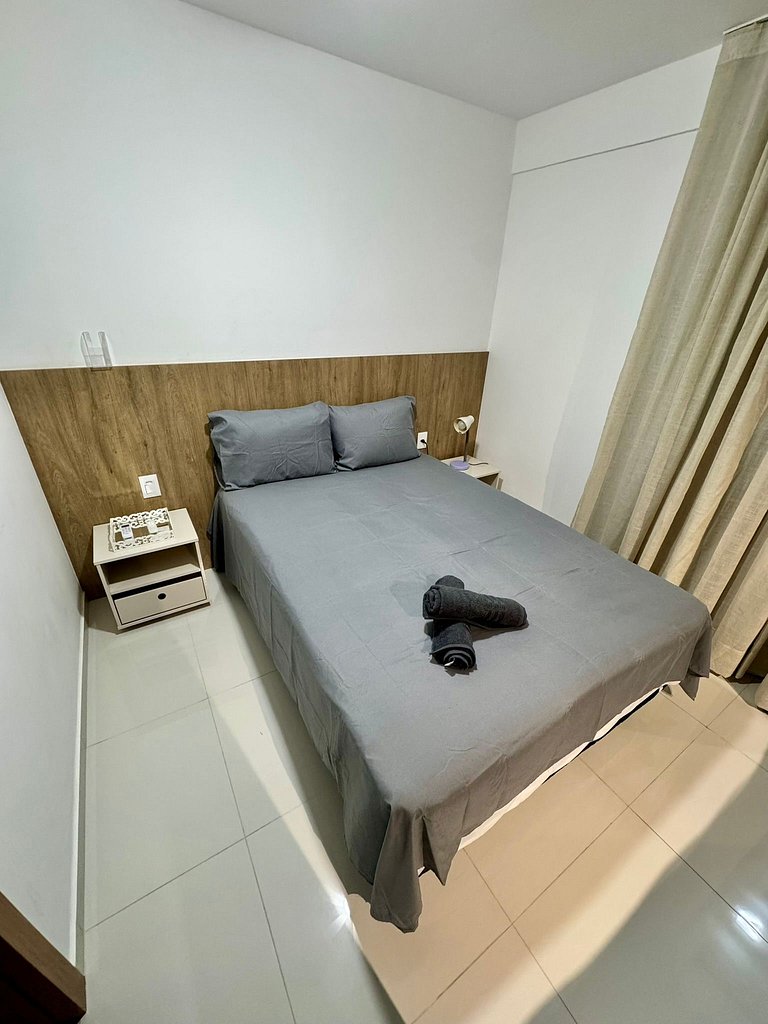 UNU 602 Itapuã: piscina, academia, praia e+