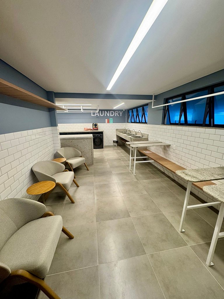 UNU 602 Itapuã: piscina, academia, praia e+