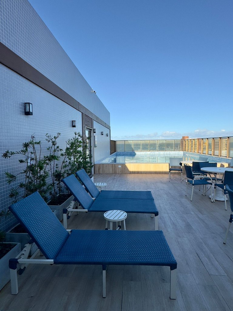 UNU 109 Smart C. Convenções: Piscina, academia e +