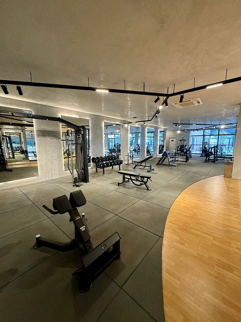 UNU Art Studio Armação: piscina, academia, e +