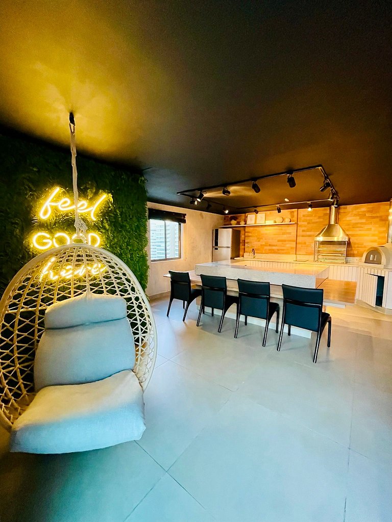 UNU Art Studio Armação: piscina, academia, e +