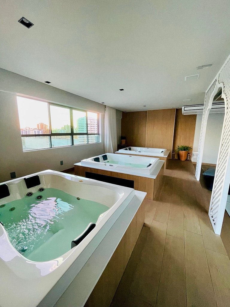 UNU Art Studio Armação: piscina, academia, e +