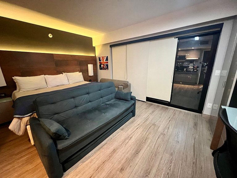 UNU Loft Ibirapuera: piscina, academia, e +.