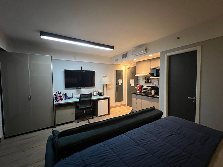 UNU Loft Ibirapuera: piscina, academia, e +.