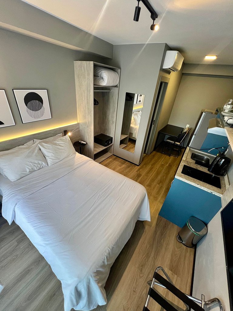 UNU 802 Haus Brooklin - piscina, gym, metrô e +