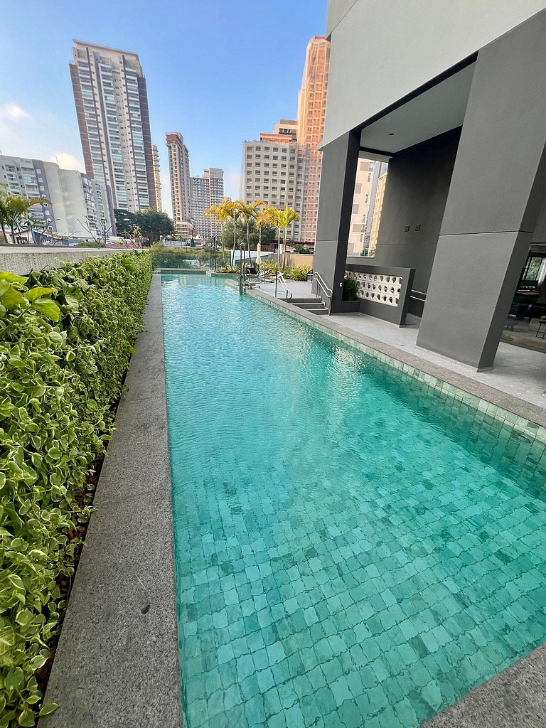 UNU 702 Haus Brooklin - piscina, gym, metrô e +