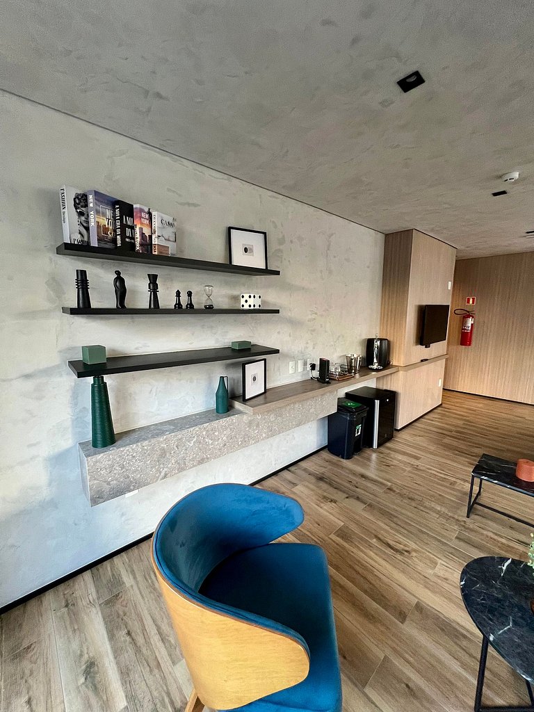 UNU 702 Haus Brooklin - piscina, gym, metrô e +