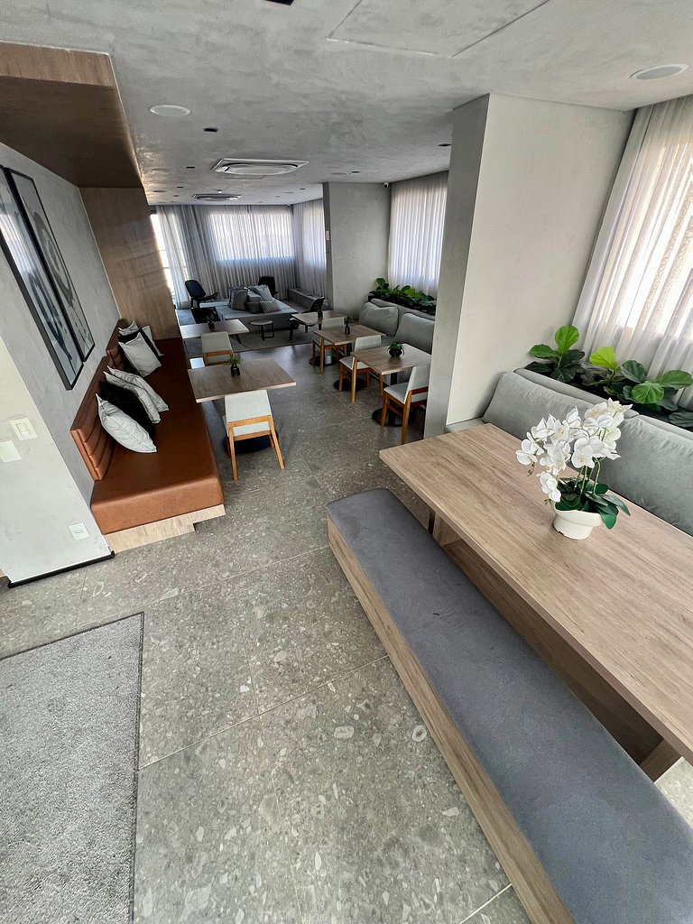 UNU 902 Haus Brooklin - piscina, gym, metrô e +