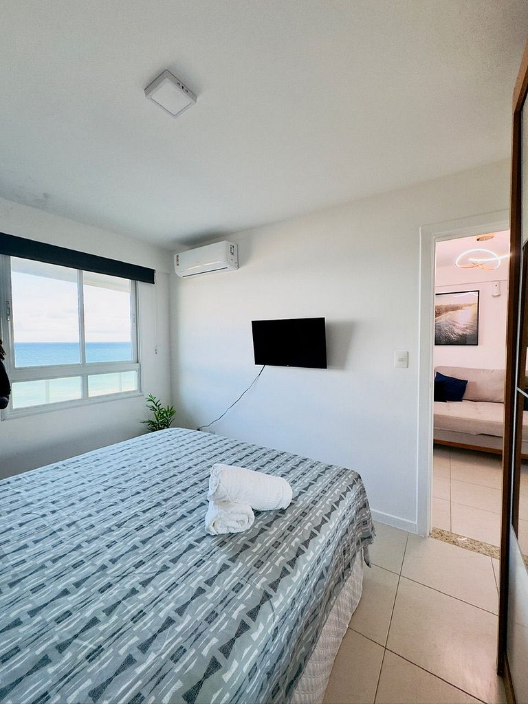UNU 503 Armação: Piscina, academia, vista mar e +