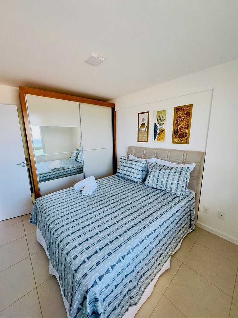 UNU 503 Armação: Piscina, academia, vista mar e +