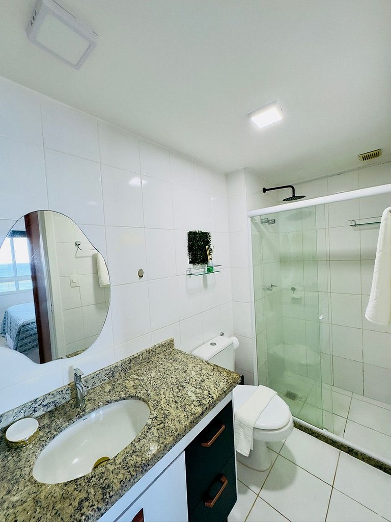UNU 503 Armação: Piscina, academia, vista mar e +
