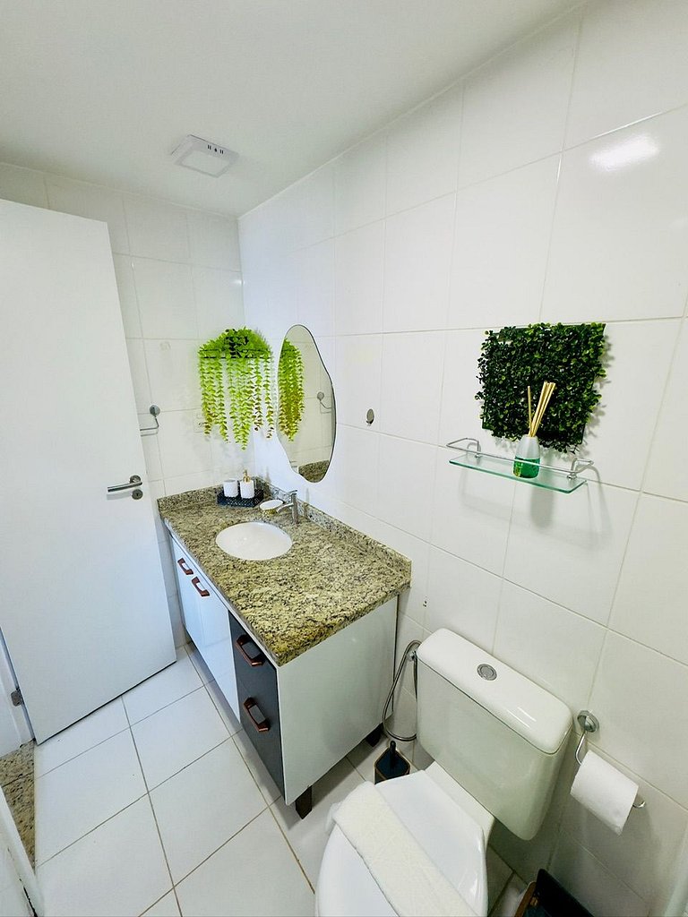 UNU 503 Armação: Piscina, academia, vista mar e +