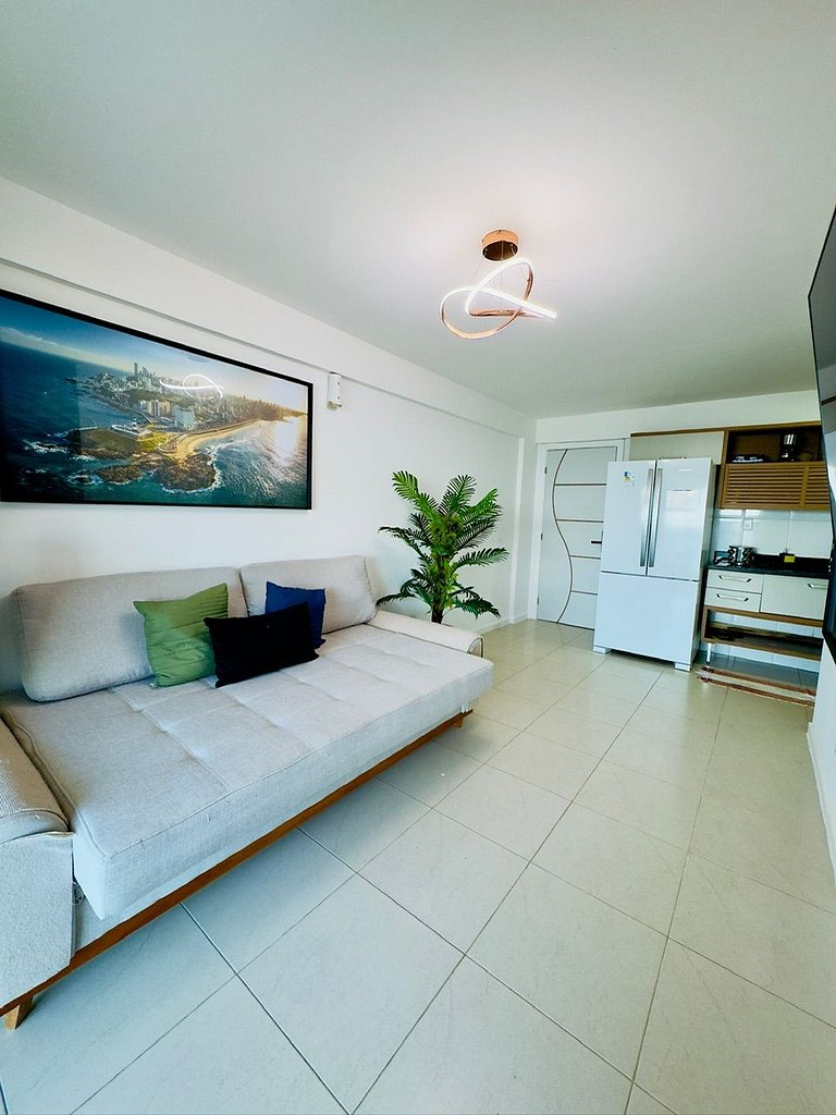 UNU 503 Armação: Piscina, academia, vista mar e +