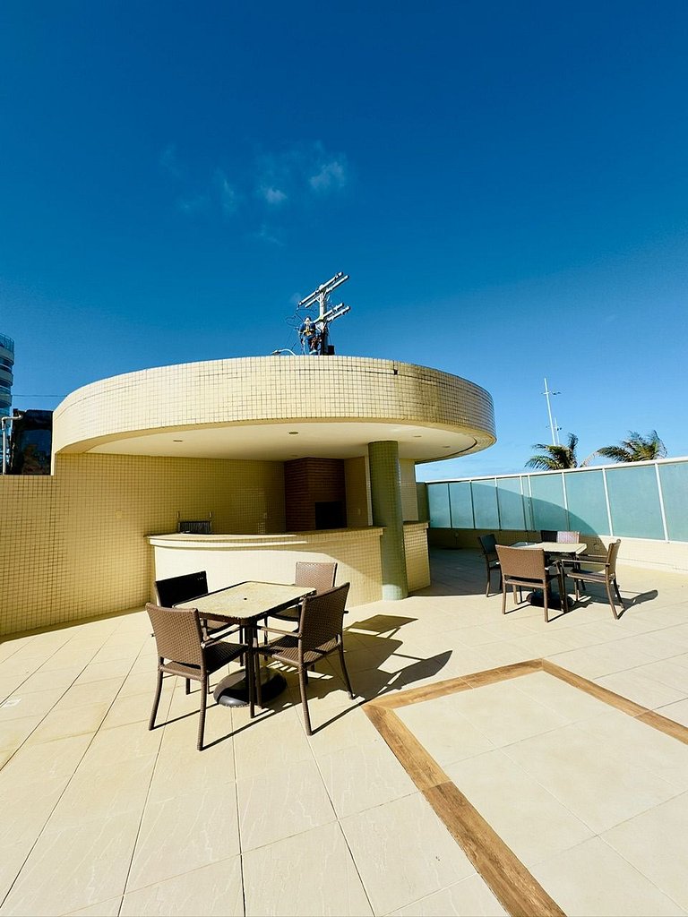 UNU 503 Armação: Piscina, academia, vista mar e +