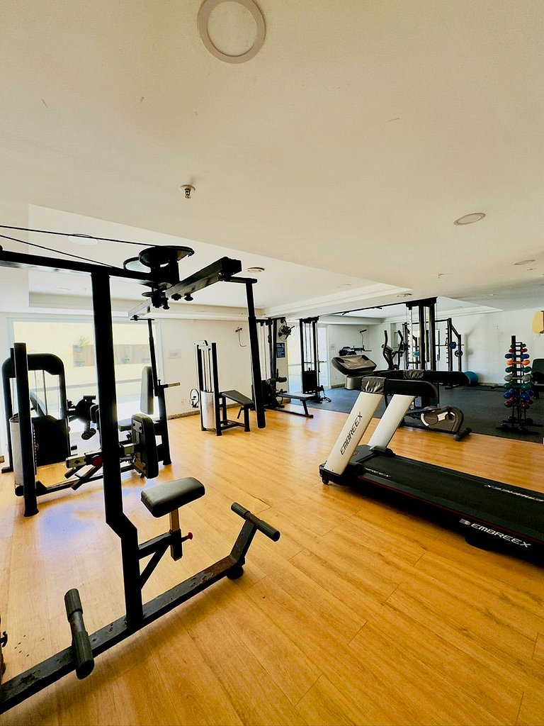 UNU 503 Armação: Piscina, academia, vista mar e +