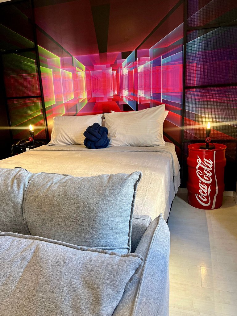 UNU 001 Loft Moema: piscina, academia e +