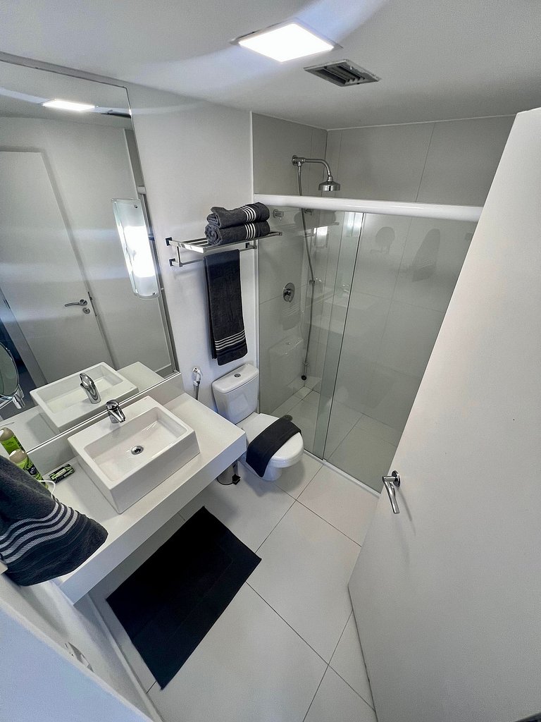 UNU 1503D Loft Moema: piscina, academia e +