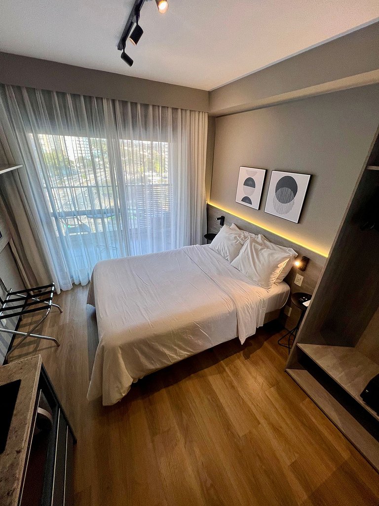 UNU 709 Haus Brooklin - piscina, gym, metrô e +