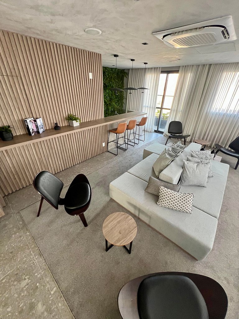 UNU 709 Haus Brooklin - piscina, gym, metrô e +